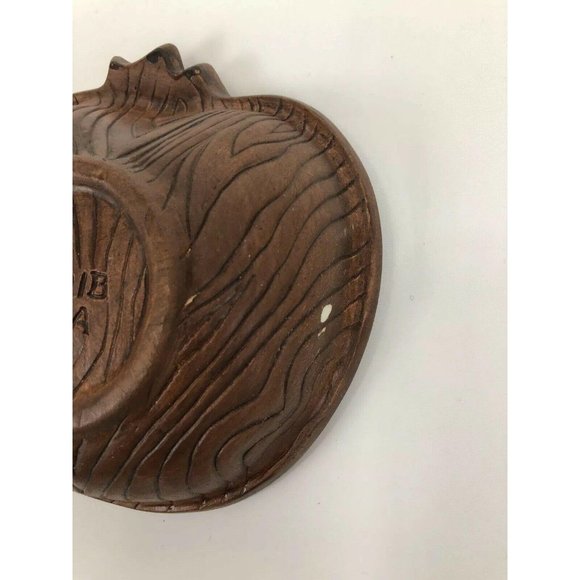 4 California Sequoia Ware Art Pottery Apple Bowl Green Orange Brown 801B USA - Picture 9 of 11